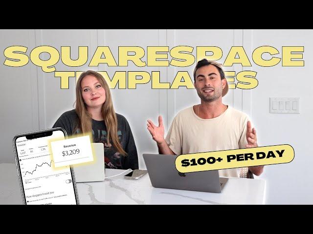 How to Sell Squarespace Templates Online to Earn Money, Make $3000/ MONTH w Etsy Digital Products