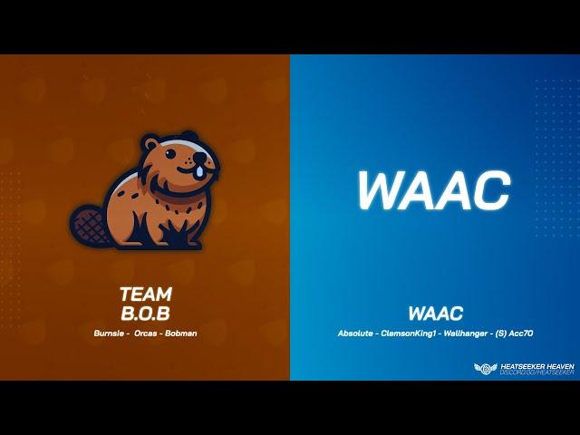 HSL Season 4 Week 3 | WAAC vs Team BOB