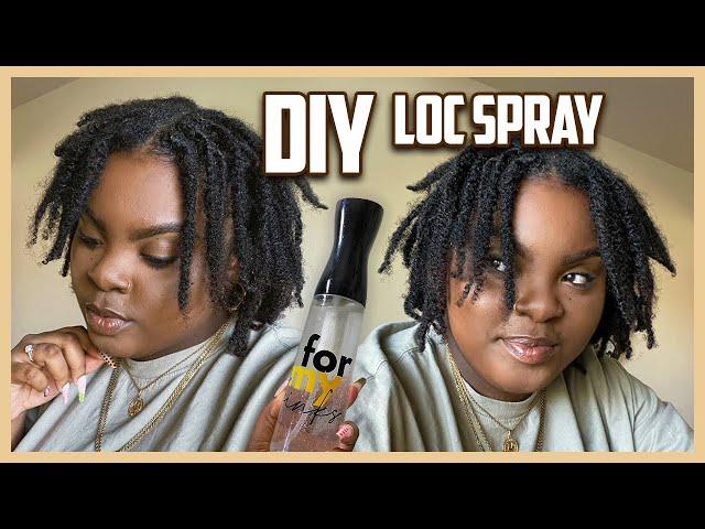 DIY Daily Moisturizing Loc Spray Tutorial