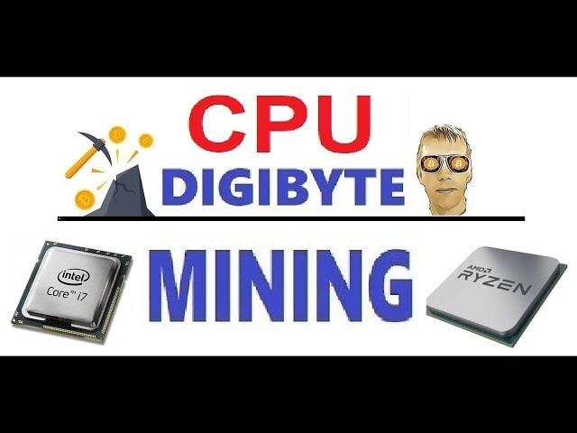 CPU Digibyte DGB Mining Tutorial - Every Coin Counts