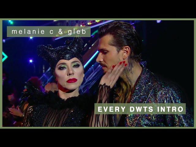 Melanie C & Gleb Savchenko | All DWTS Intros