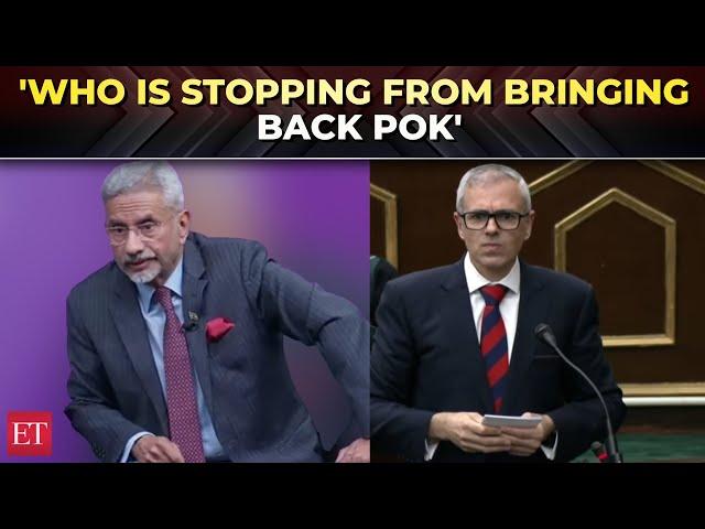 'Who is stopping from bringing back PoK': CM Omar Abdullah's dig at EAM Jaishankar