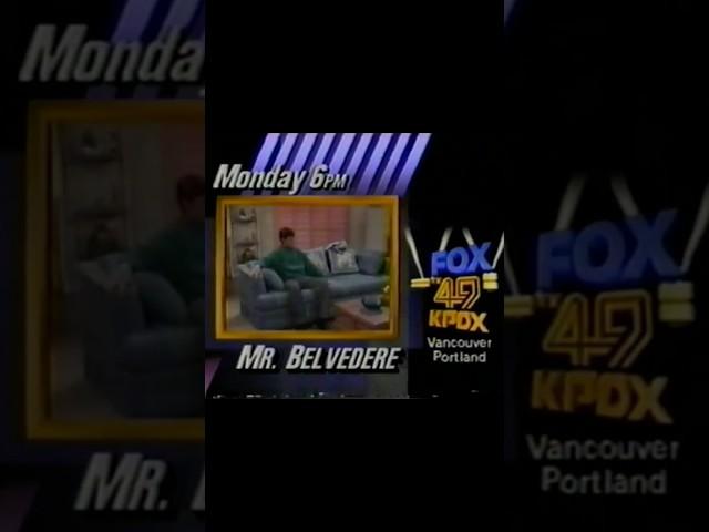 Mr. Belvedere Promo (KPDX, 1989)