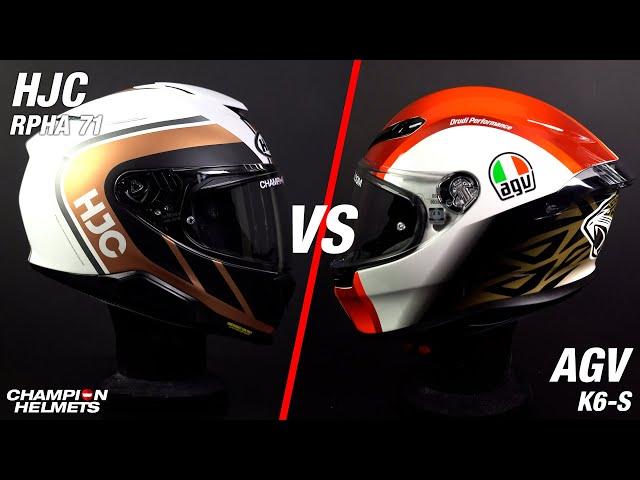 HJC RPHA 71 Versus AGV K6-S | Which Helmet Should You Choose?