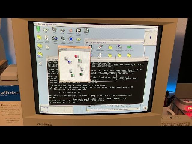 Olivetti Xana2  MT510 (1998) runs SCO Unix OpenServer 5