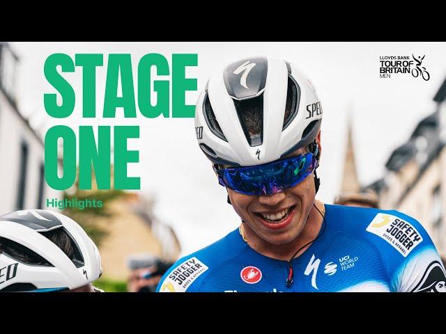 HIGHLIGHTS | 2024 Lloyds Bank Tour of Britain Men - Stage One