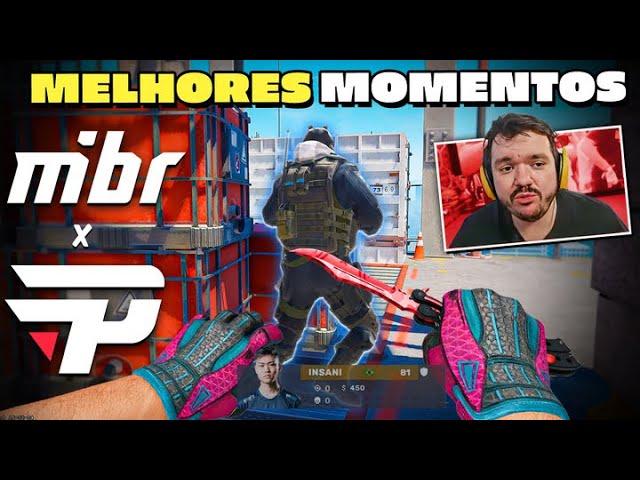 MIBR vs PAIN - MELHORES MOMENTOS - ESL CHALLENGER 47 SA