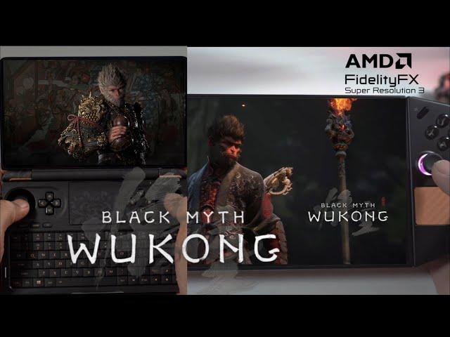 Black myth: Wukong -  GPD Win Mini 2024 Vs Lenovo Legion Go F1 | FRS 3.0  Settings | 20W | Gameplay