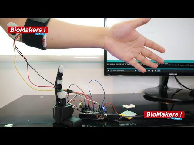 Biosensor EMG para control - BioMakers