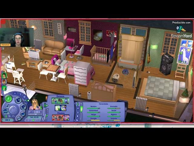 Los Sims 2: La familia Fuertes: Parte 0.2. Enseñando a caminar a mi hija en un almacén #lossims2