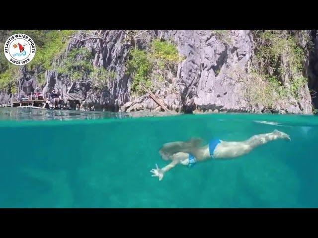 THE CLEAREST LAGOON ON EARTH TWIN LAGOON in PALAWAN Philippines