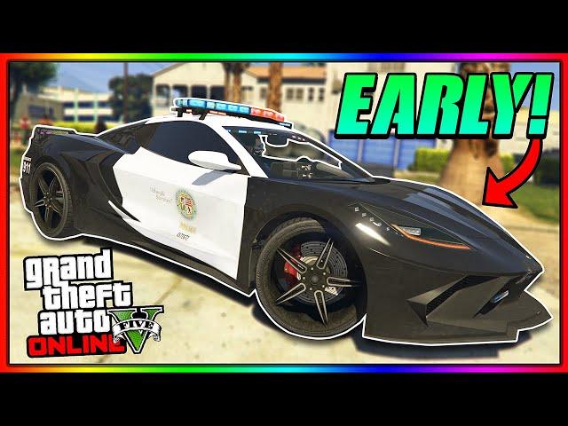 *NEW* HOW TO GET UNRELEASED POLICE CARS EARLY! (GTA 5 COP VEHICLES DLC)