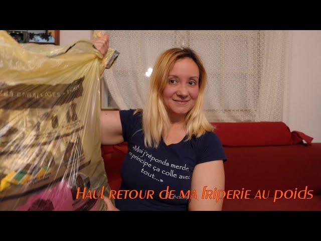 Haul friperie au poids,le retour!