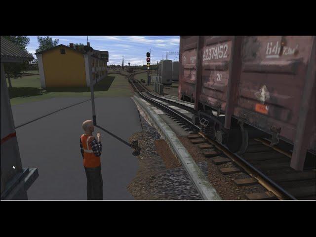 Trainz 19 сортируем уголь в Батайске Сортировочная горка в Trainz 19