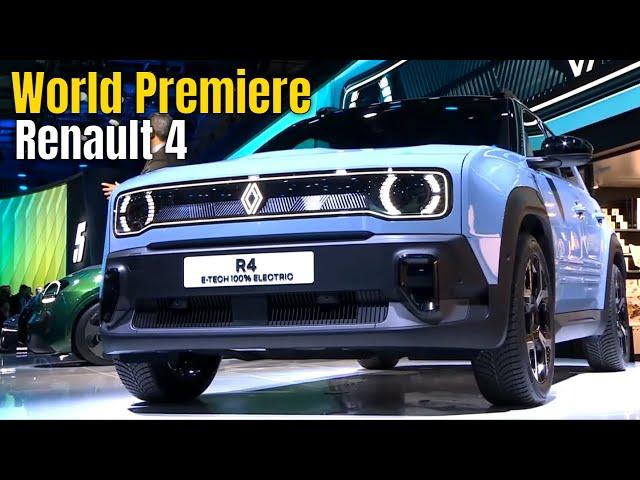 2025 Renault 4 E Tech World Premiere