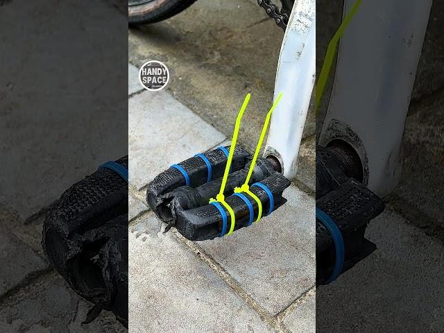 Cyclists this is a Great Trick with Zip Tie for your Bike! #bike