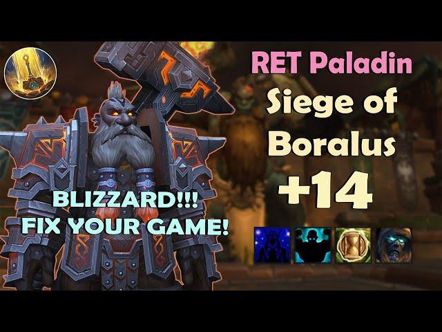 +14 Siege of Boralus | Retribution Paladin PoV | ft. Casualaddict