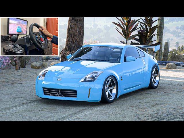 Drifting Nissan 350z(600HP) - Forza Horizon 5 | Logitech G29 Gameplay