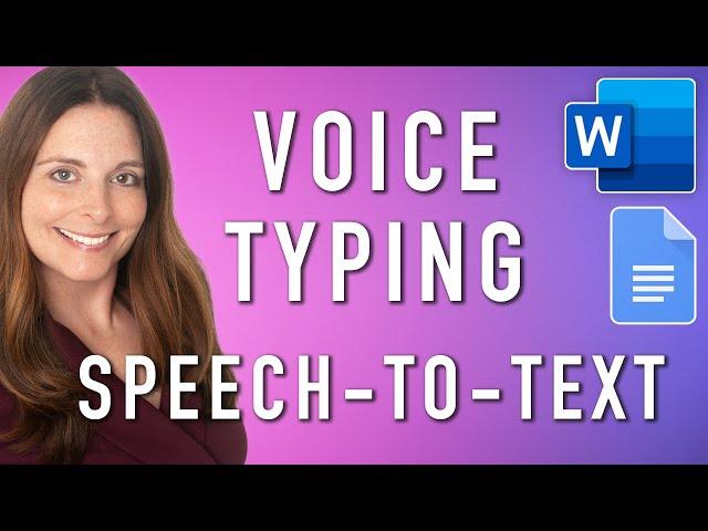 How to Use Speech-to-Text Voice Typing in Word & Docs - Type Hands-Free for Faster Content Creation