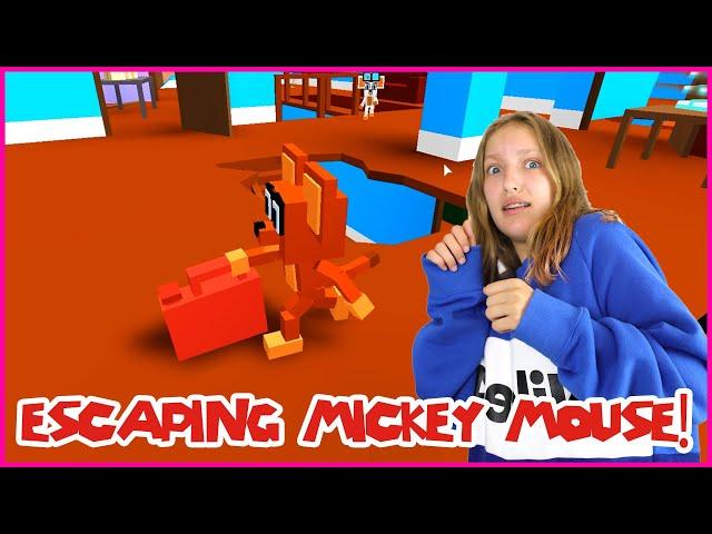 ESCAPING MICKEY MOUSE'S HOUSE!