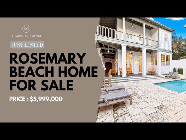 Inside a $5,999,000 Rosemary Beach home