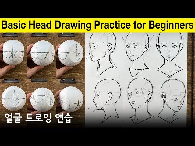 How to draw a Basic Face Shape (Practice with Chommang)