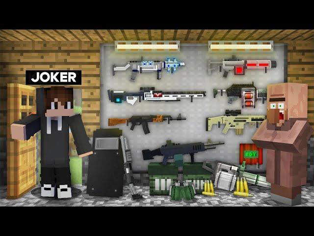 MINECRAFTDA QUROL OMBORIMI ? ● MINECRAFT ● #minecraftjokergamer