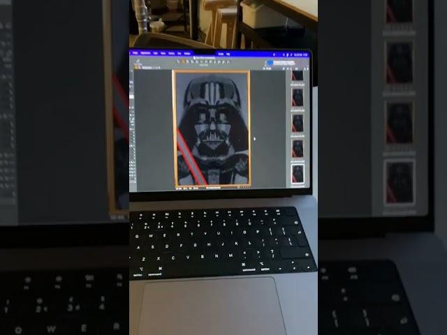 Getting the shots of our Darth Vader Dice artwork #darthvader #diceart #diceideas