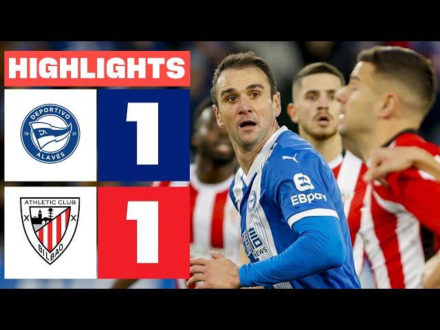 DEPORTIVO ALAVÉS 1 - 1 ATHLETIC CLUB I HIGHLIGHTS LALIGA EA SPORTS