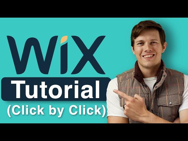 Create A Professional Website Easily - Wix Tutorial 2024 (Click by Click Website Design)