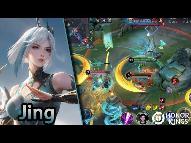 Honor of Kings（Jing）Honor Pass Skin｜Skin do Passe de Honra｜Skin yang indah️