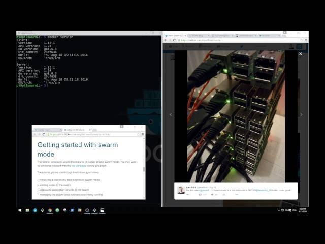 Docker Swarm mode Deep Dive on Raspberry Pi (scaled)