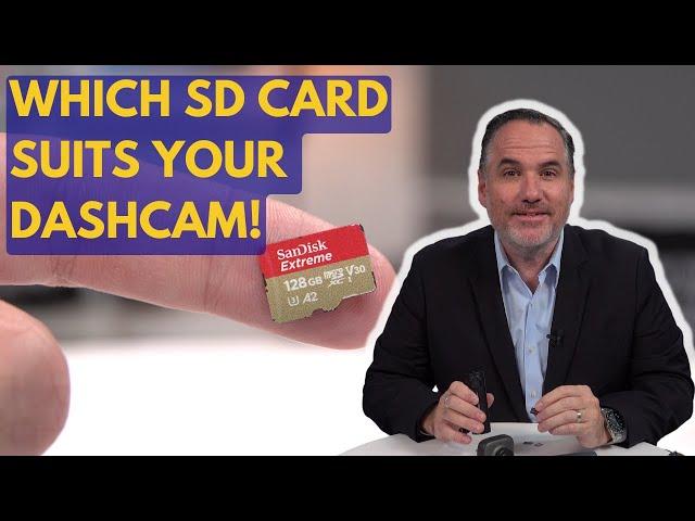 Choosing a Memory Card for your Dashcam - how to get the best quality