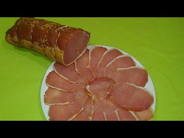 БАЛЫК НЕ ПОКУПАЮ  DIY delicacy Raw smoked tenderloin Carbonade