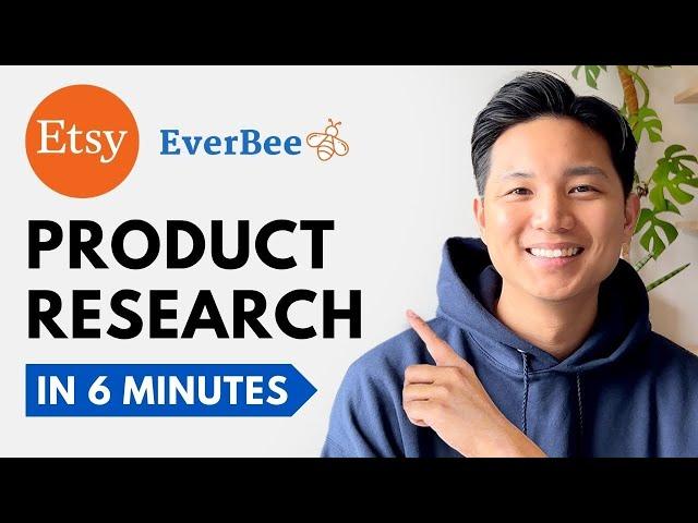 How to Find Best-Selling Products on Etsy (EverBee Tutorial)