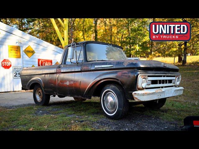 WE'VE BEEN KEEPING A SECRET: a 1961 Ford Unibody Shortbed