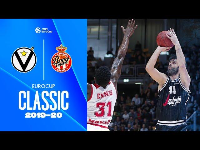 TEODOSIC is the HERO of the NIGHT! | Virtus-Monaco  2019-20 RS R5 | EuroCup Classic