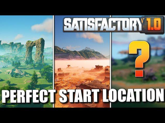 Could This Be The BEST Starting Locations In Satisfactory 1.0