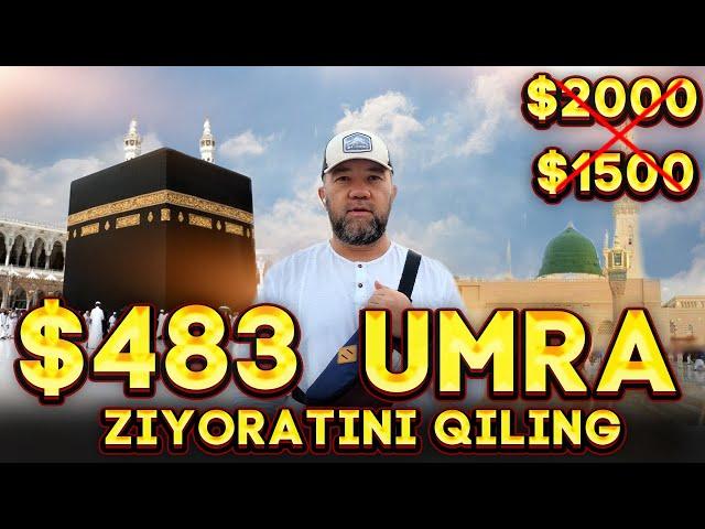 483$ga Umra safariga boramiz. 1500$ - 2000$  Tour firmalariga sarflash shart emas !  #umrah