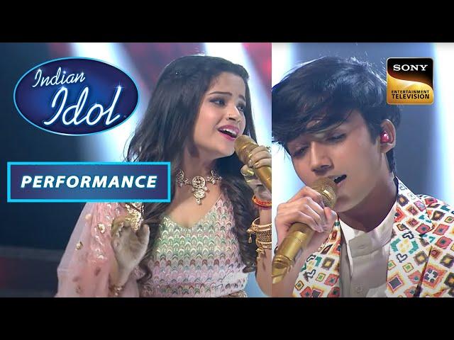 Indian Idol S13 | Faiz और Senjuti की Performance को Judges ने दी Standing Ovation | Performance