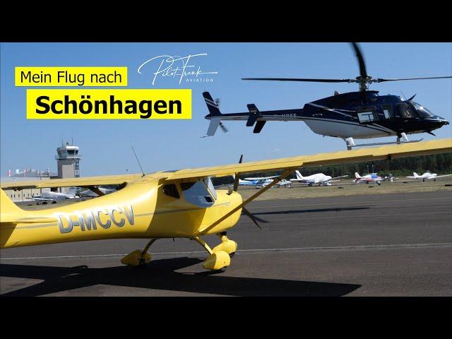 In Flugfläche 75 nach Schönhagen EDAZ