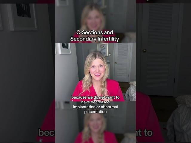 C-section and secondary infertility?