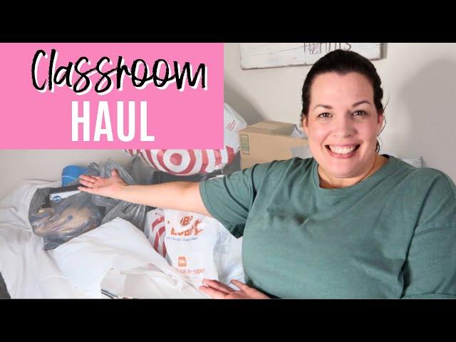 Check out what I got for my new classroom - Classroom Haul 2024