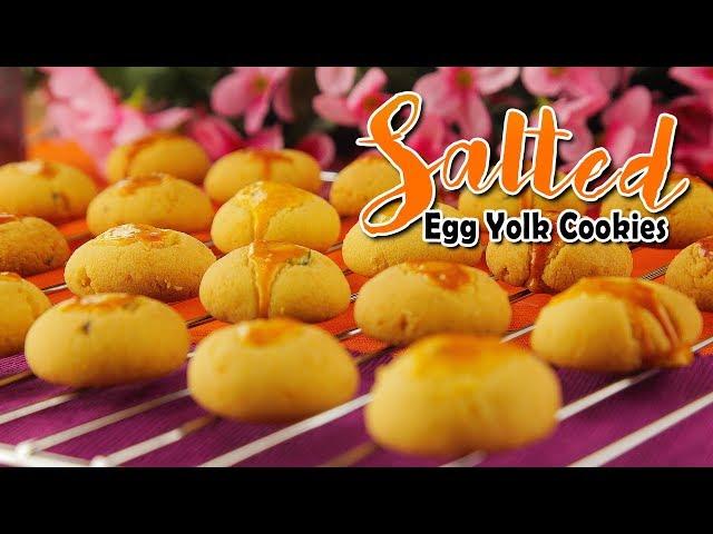 How To Make Salted Egg Yolk Cookies | Share Food Singapore