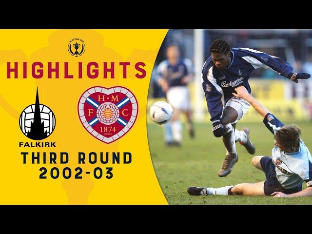 Falkirk 4-0 Hearts | Top flight side blown away | Scottish Cup Third Round 2002-03