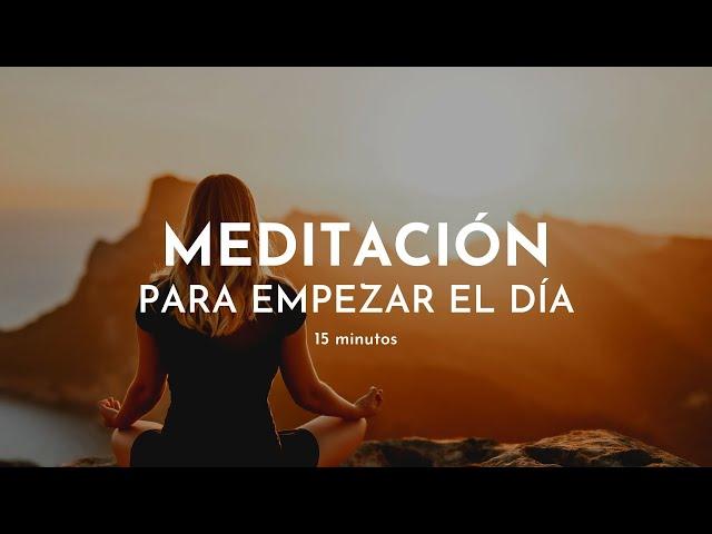 Meditación por la MAÑANA  15 minutos | Gabriela Litschi