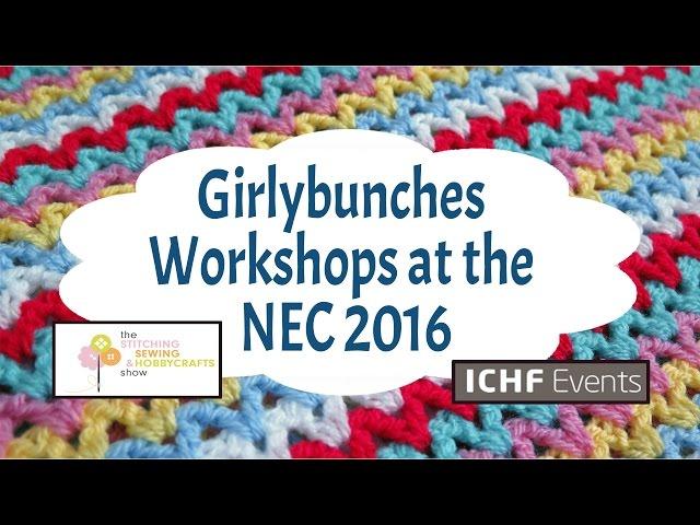 Girlybunches Crochet Workshop Vlog | Girlybunches