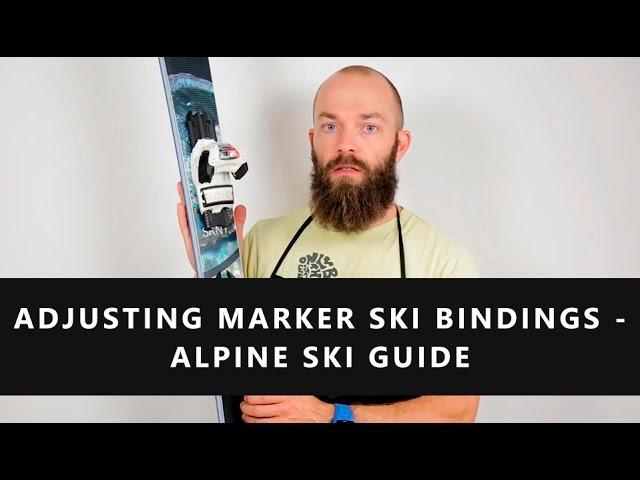 Adjusting Marker Ski Bindings - Alpine Ski Guide