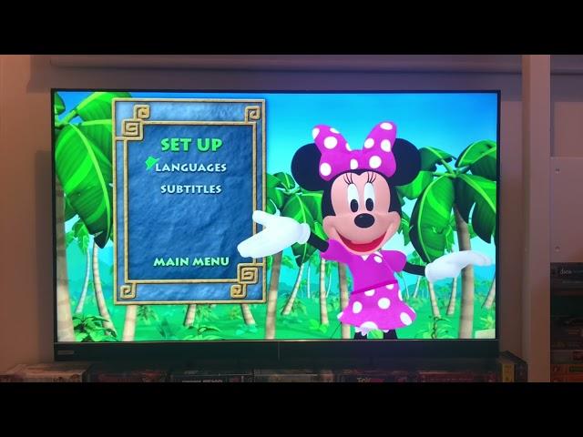 DVD Menu Walkthrough for Mickey Mouse Clubhouse Quest for the Crystal Mickey (2013) DVD