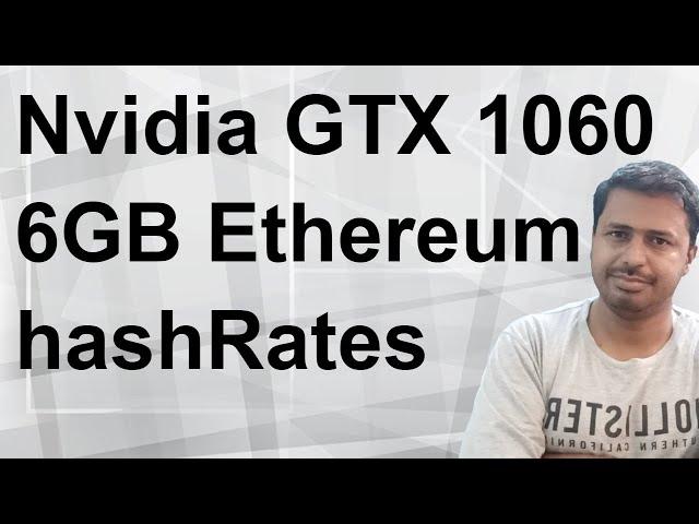 Nvidia GTX 1060 6GB Ethereum hash rates in hiveos | AMD RX390 Ethereum hash rate